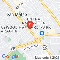 View Map of 1415 South El Camino Real,San Mateo,CA,94402